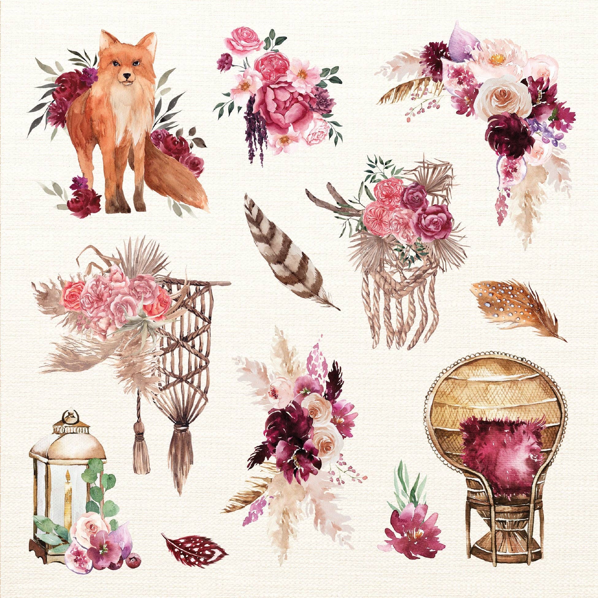 Boho Dreams Sticker Book - Image 2