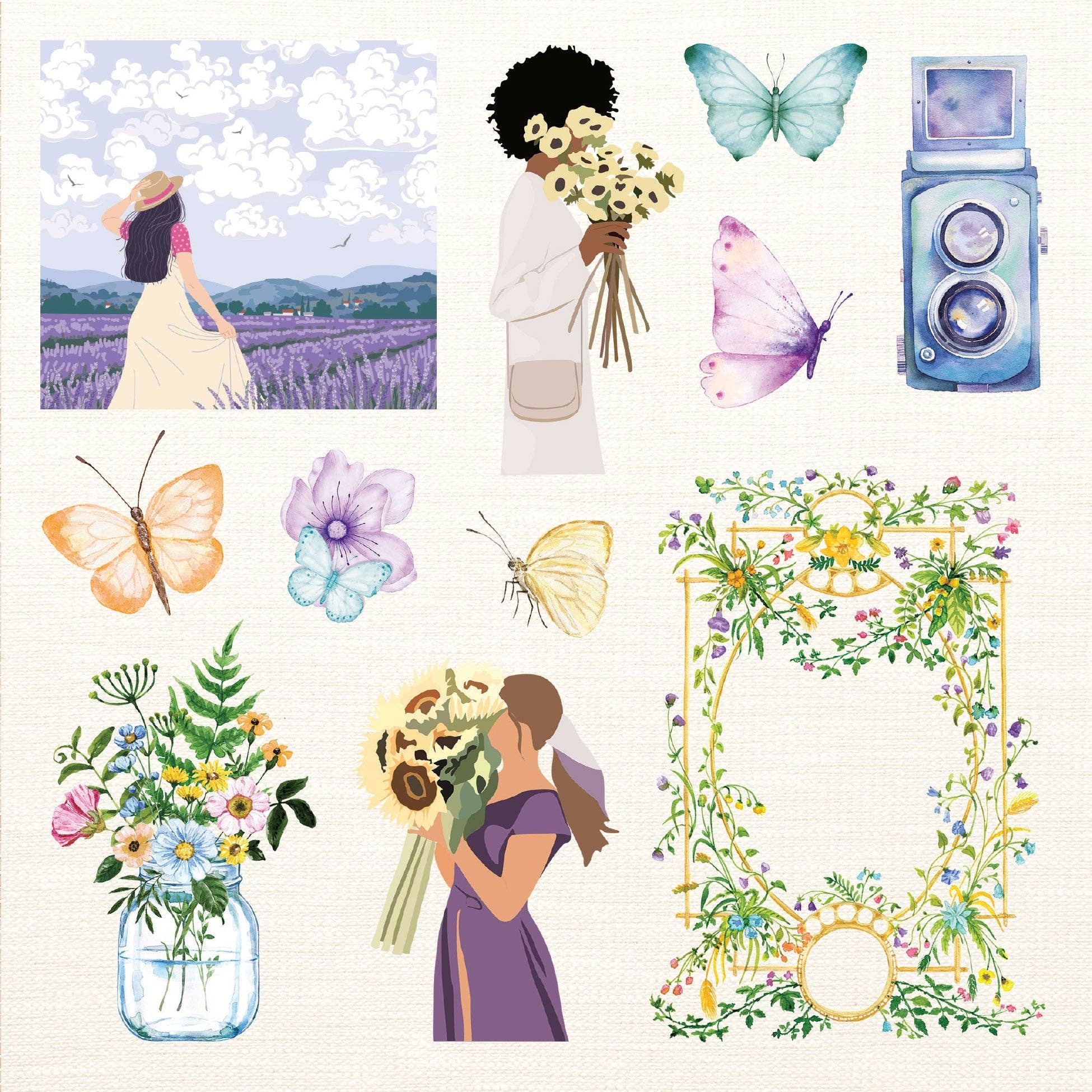 Boho Dreams Sticker Book - Image 4