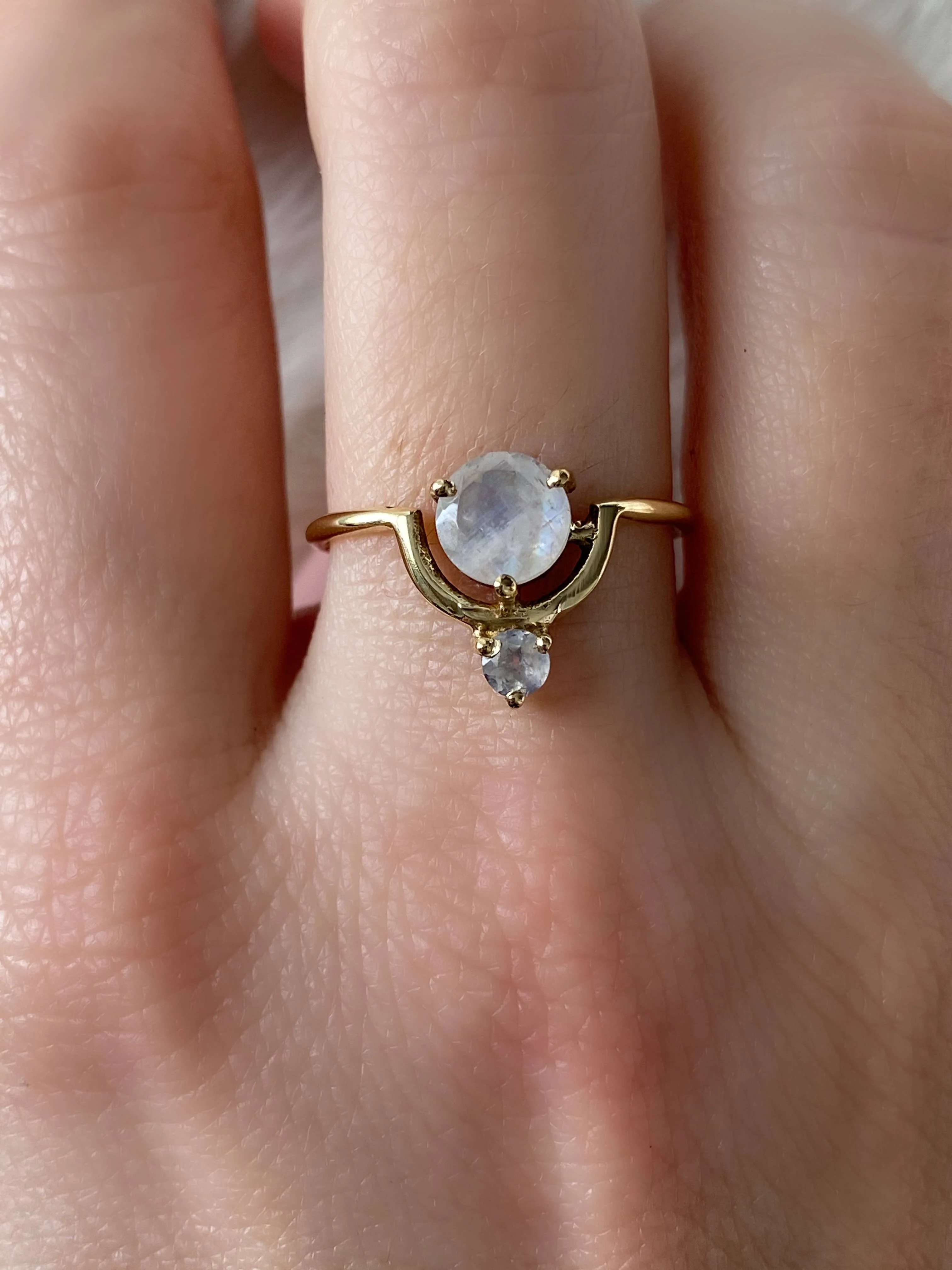 Always Held Moonstone Ring - Image 2