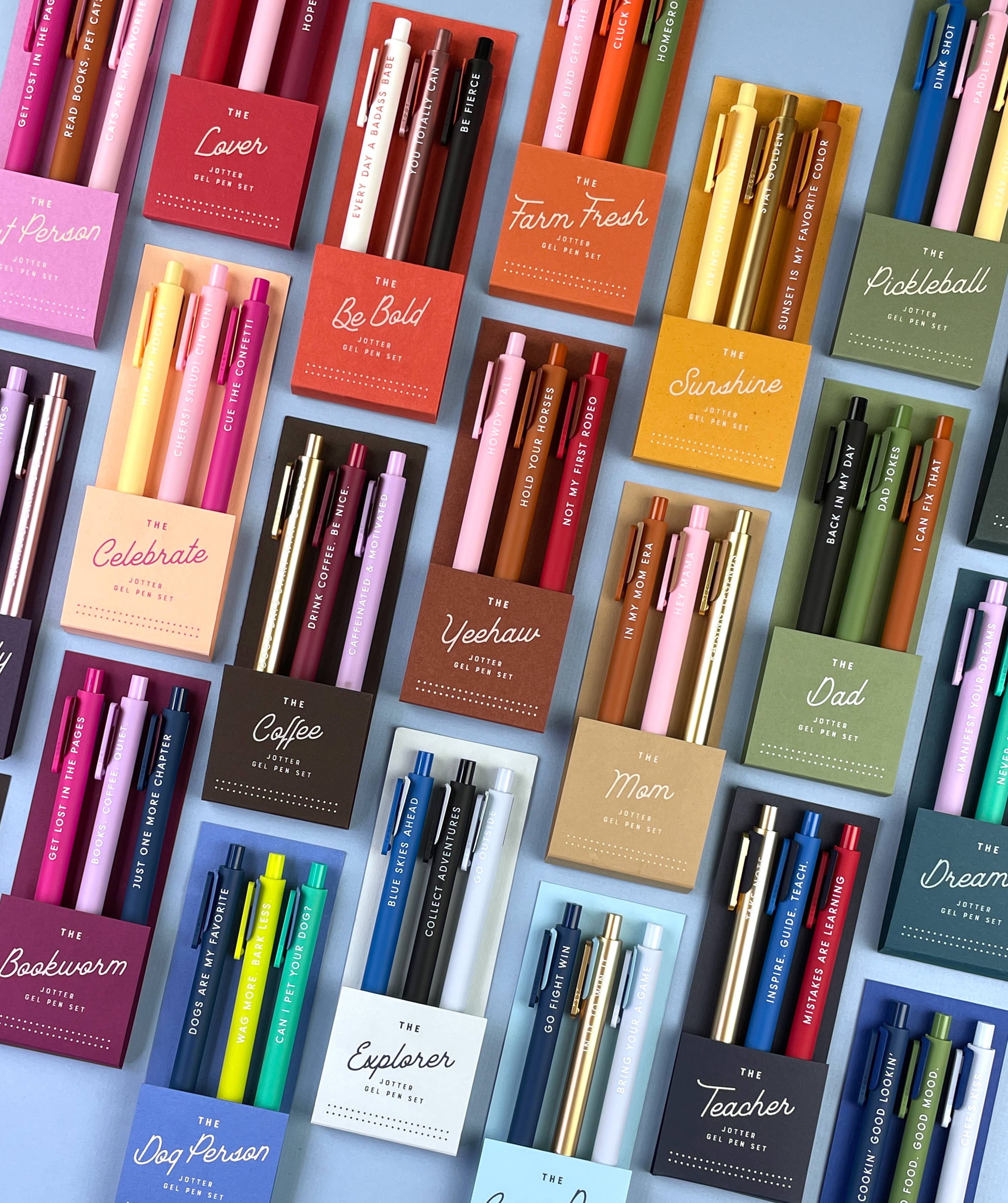 Celebrate Jotter Gel Pen : Set of 3 - Image 2