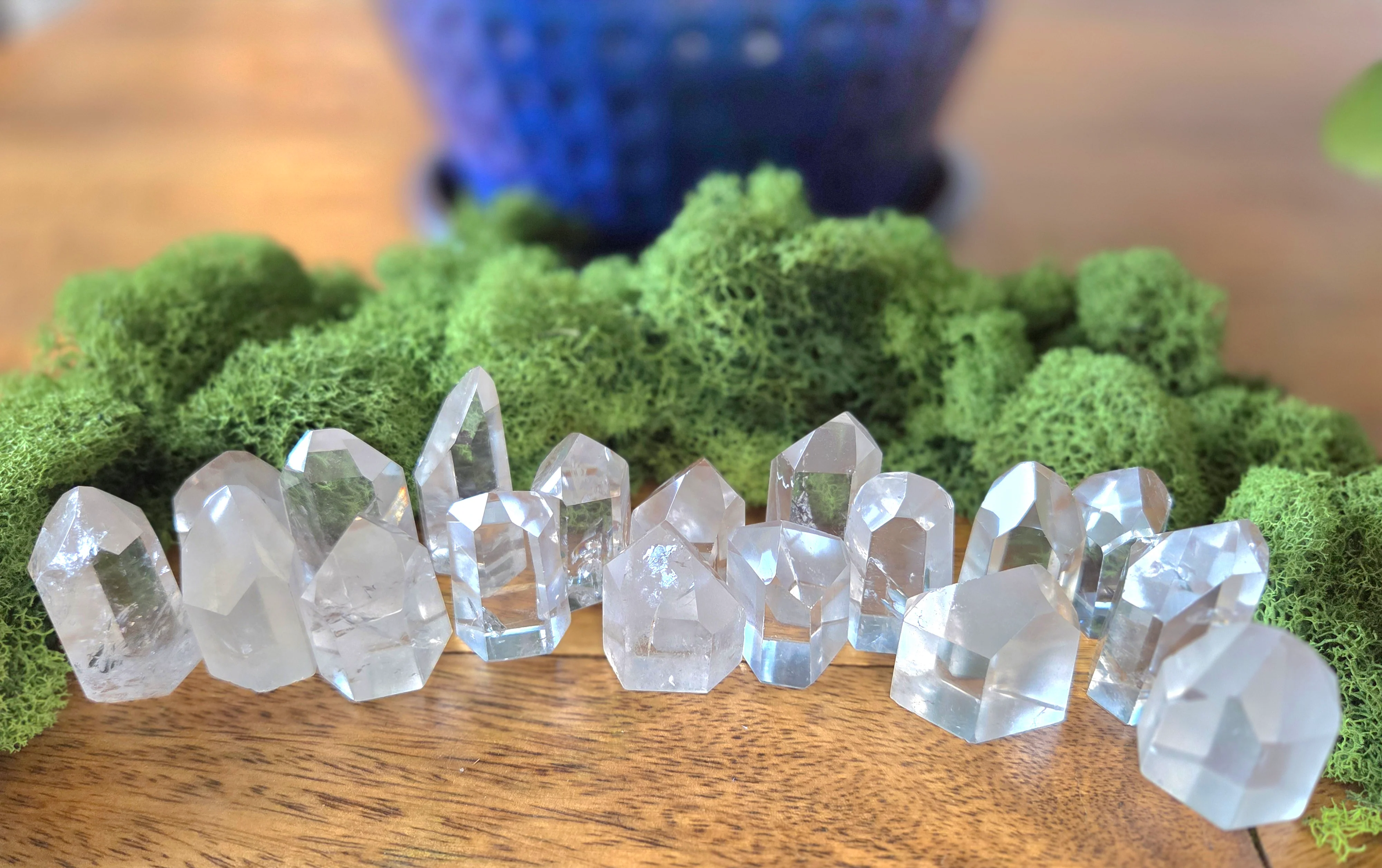 Clear Quartz Towers (Grade A to Exquisite) - Size B - Image 2