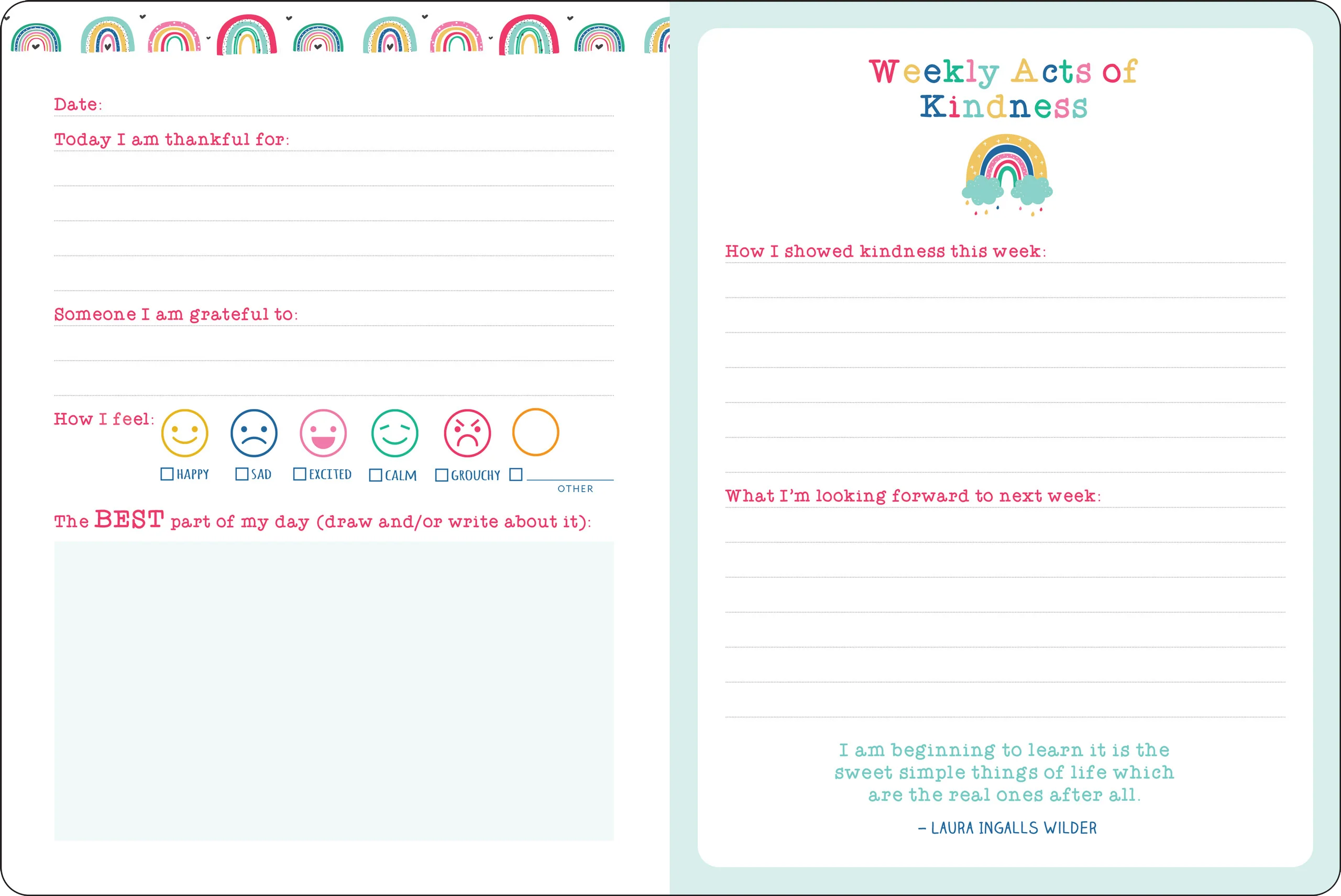 Daily Gratitude Journal for Kids - Image 3