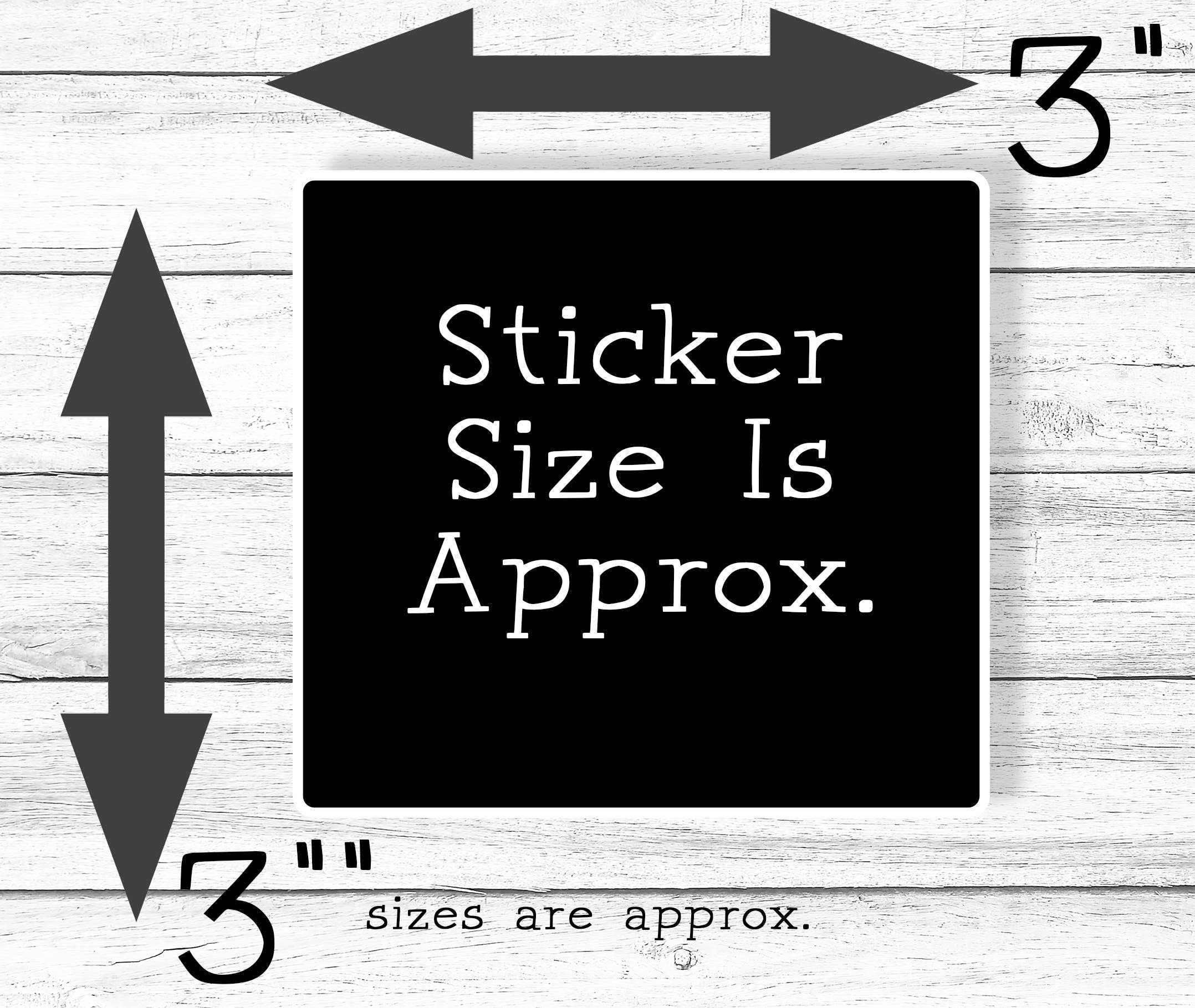 I Run on Coffee and Cuss Words Stickers - Image 2