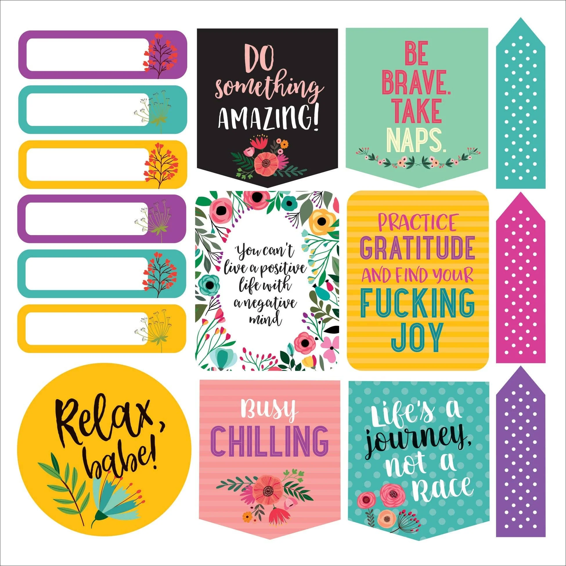 Inner F*cking Peace Sticker Book - Image 4