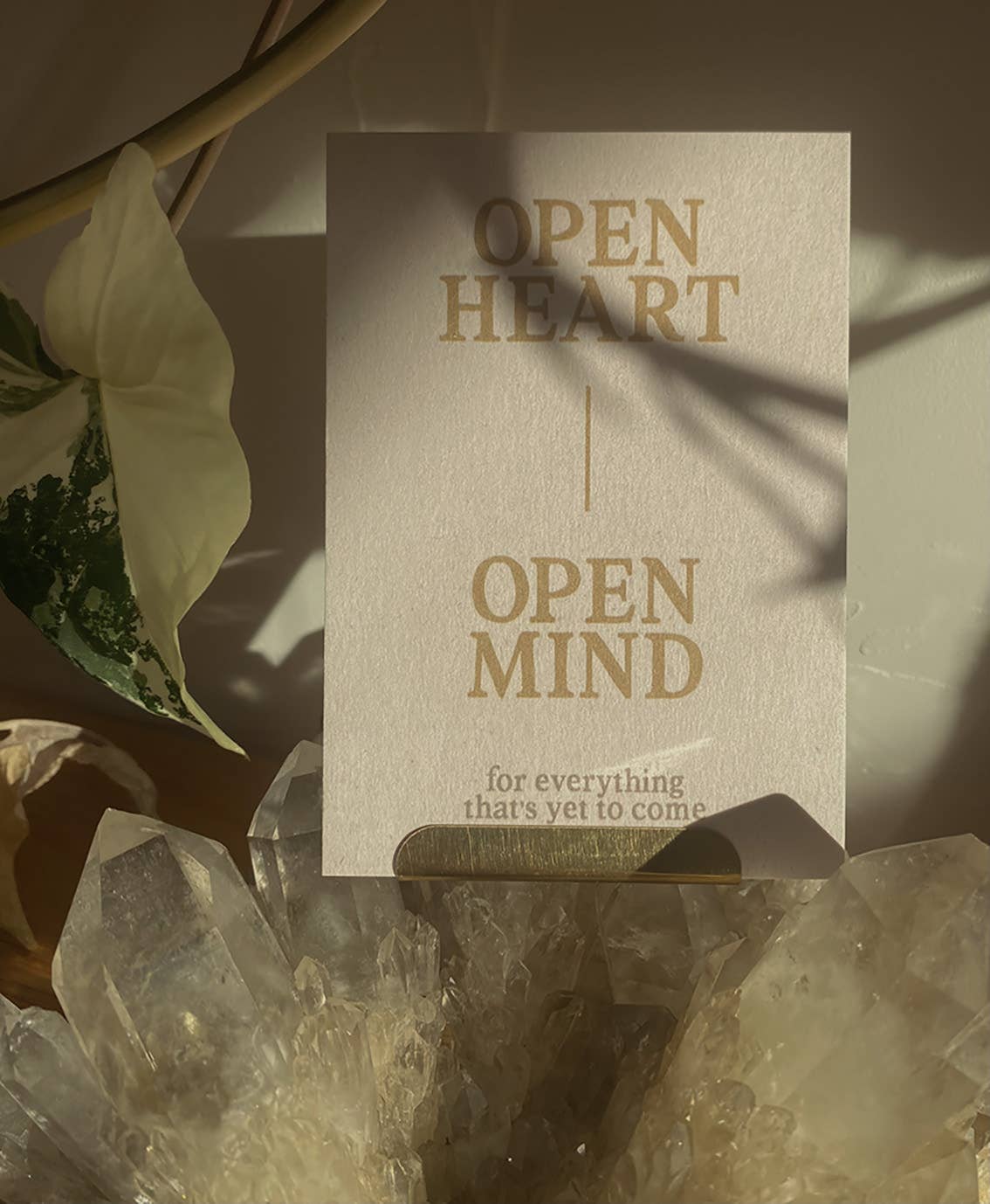 OPEN HEART,OPEN MIND✨FOR EVERYTHING THAT'S YET TO COME -CARD - Image 2
