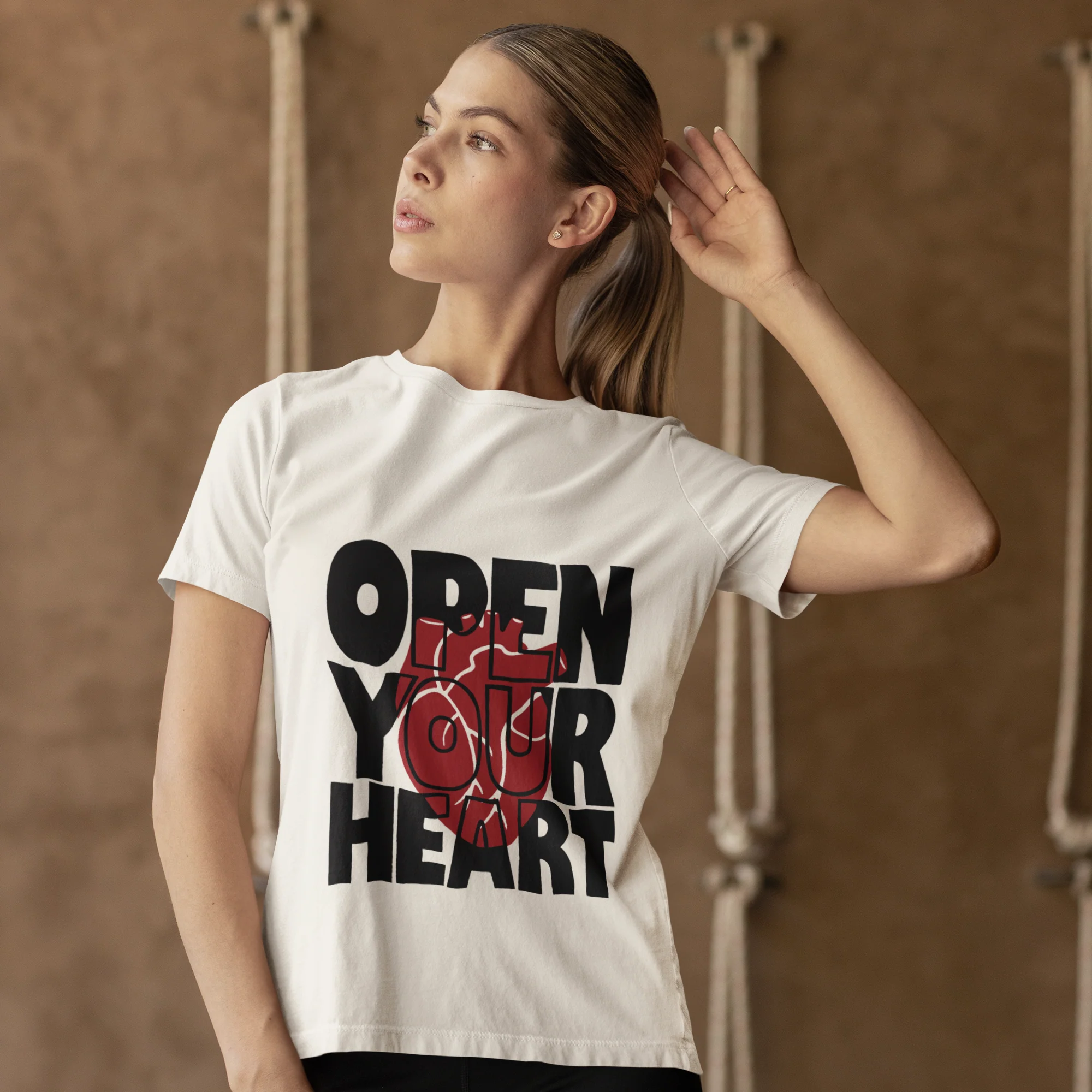 Open Your Heart Short-Sleeve T-Shirt - Image 3