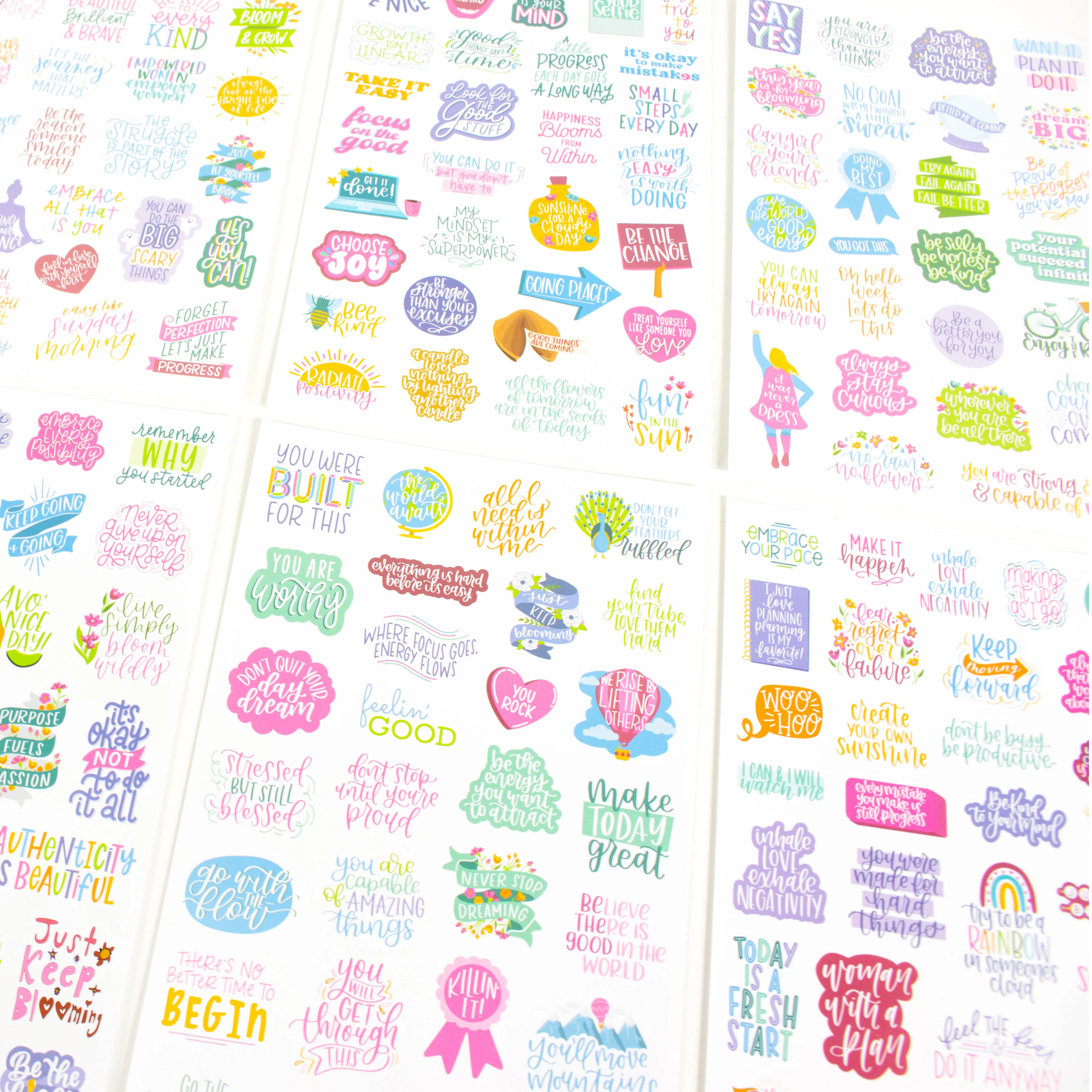 Planner Sticker Pack, Inspirational Quotes - Image 11