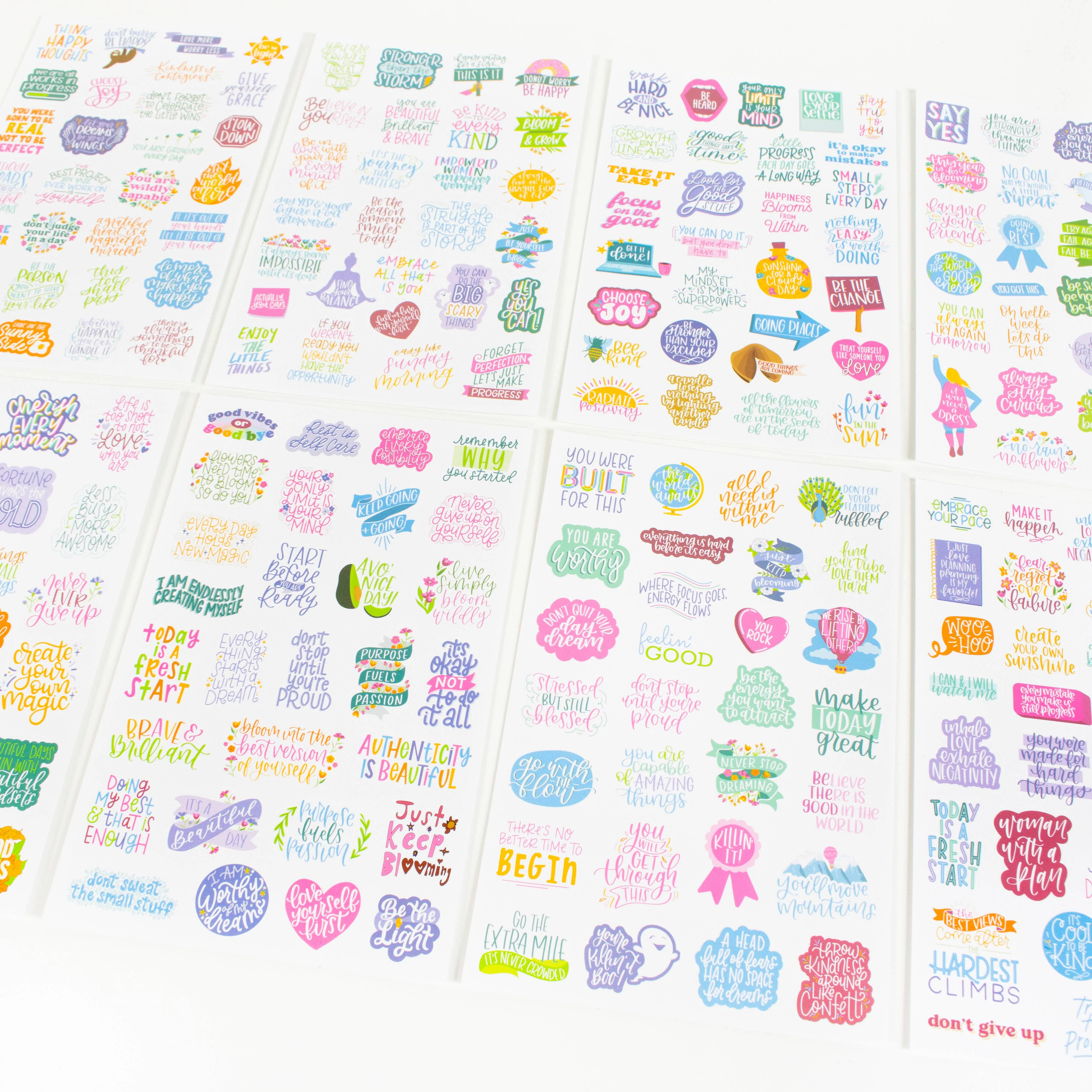 Planner Sticker Pack, Inspirational Quotes - Image 14