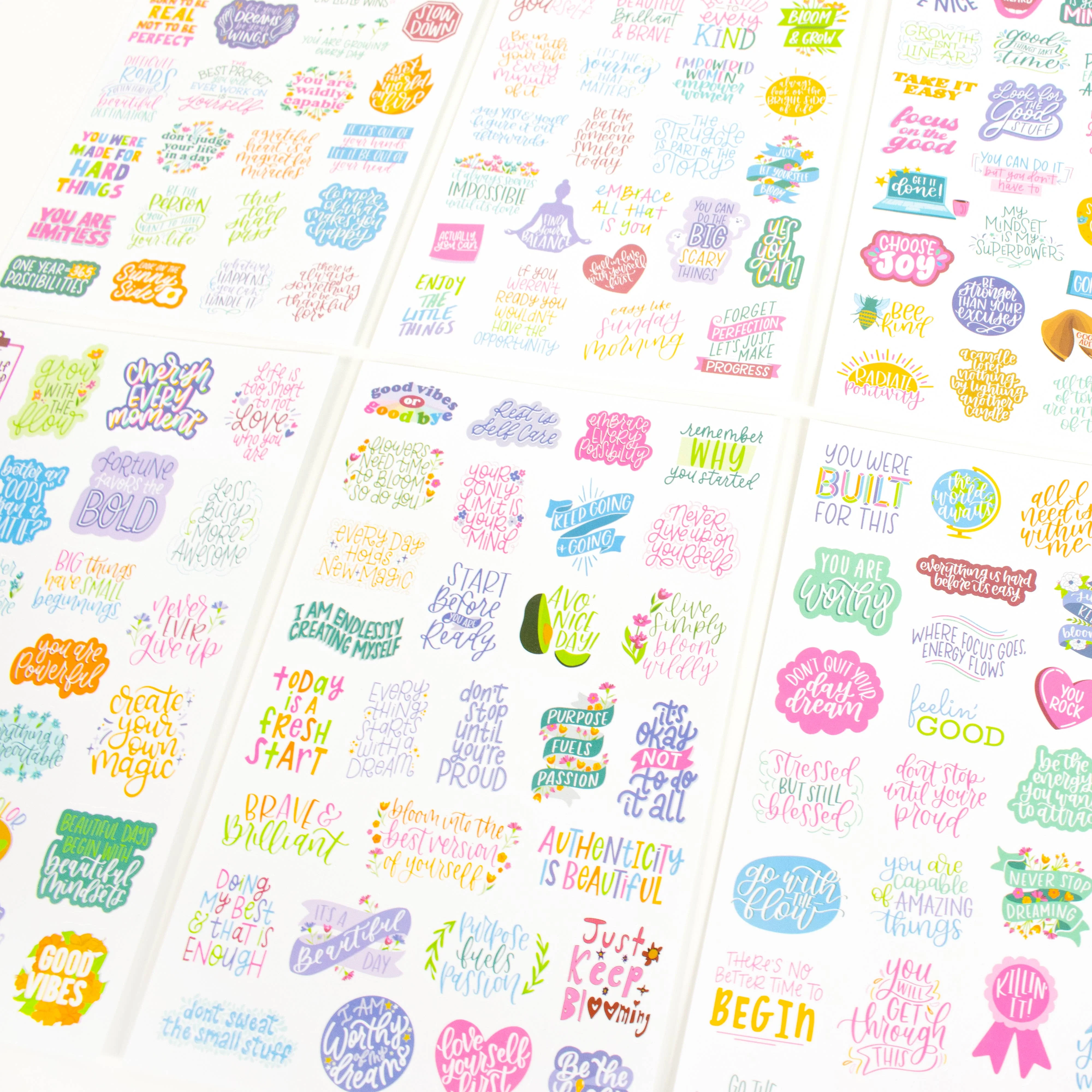 Planner Sticker Pack, Inspirational Quotes - Image 15