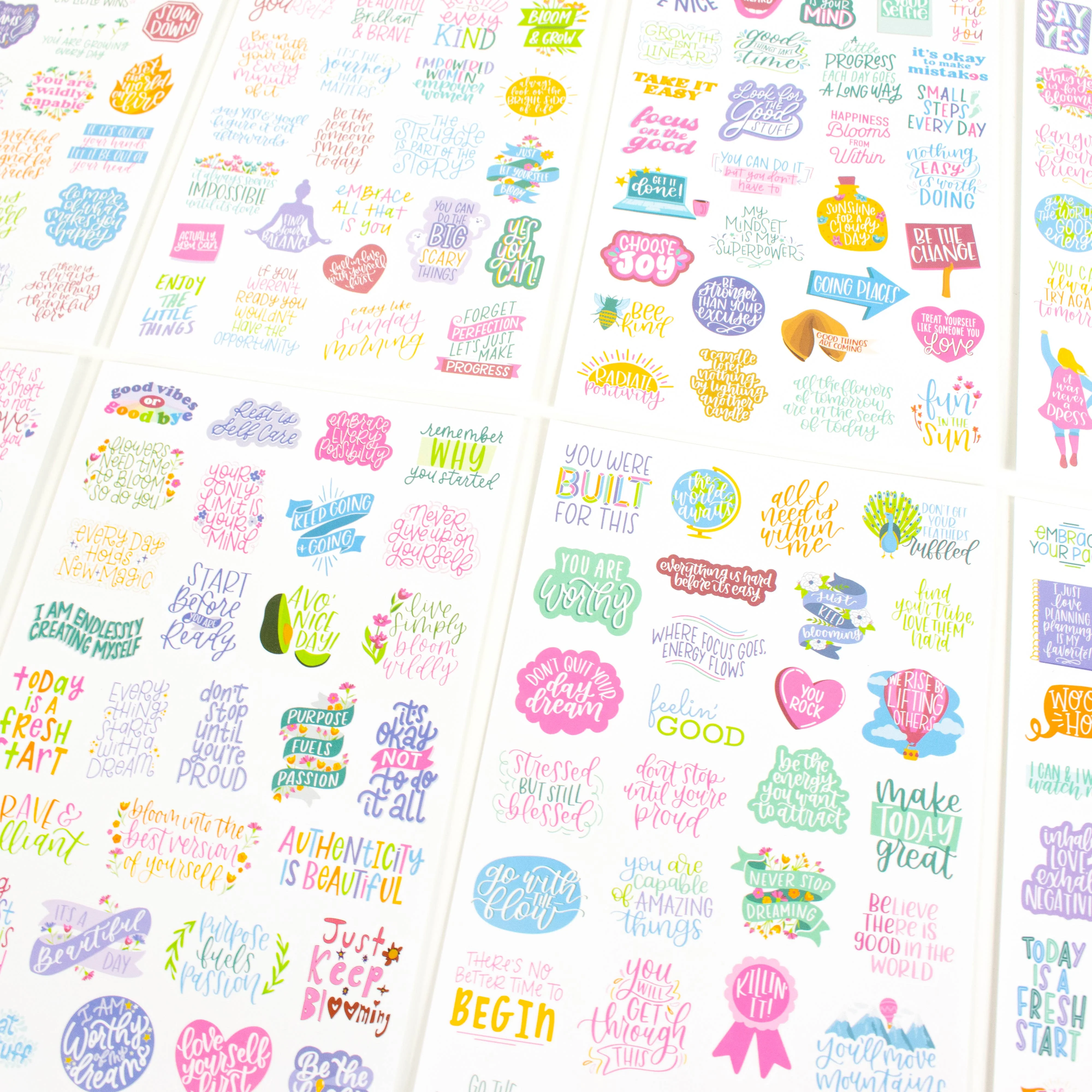 Planner Sticker Pack, Inspirational Quotes - Image 16
