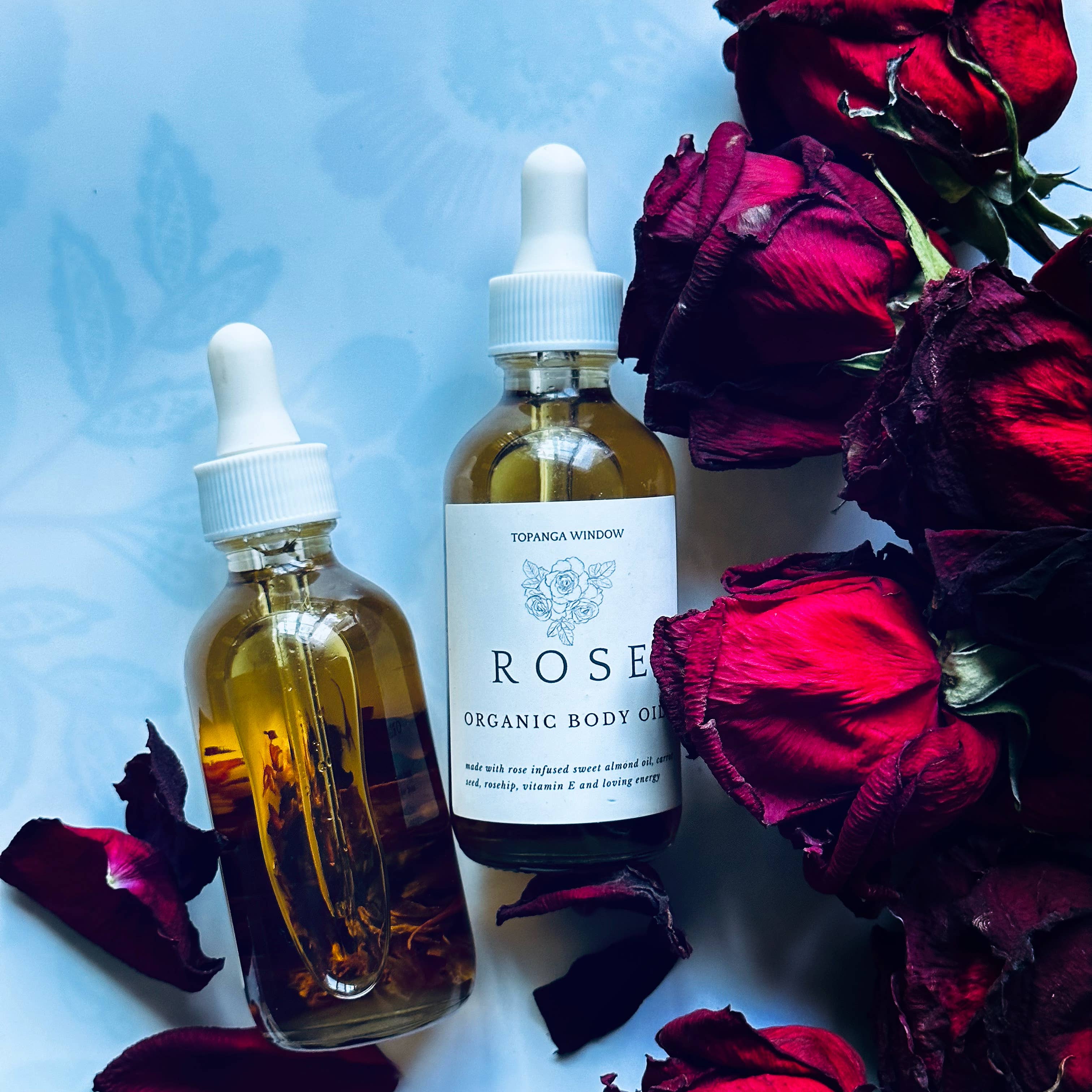 Rose Organic Body Oil - Image 2