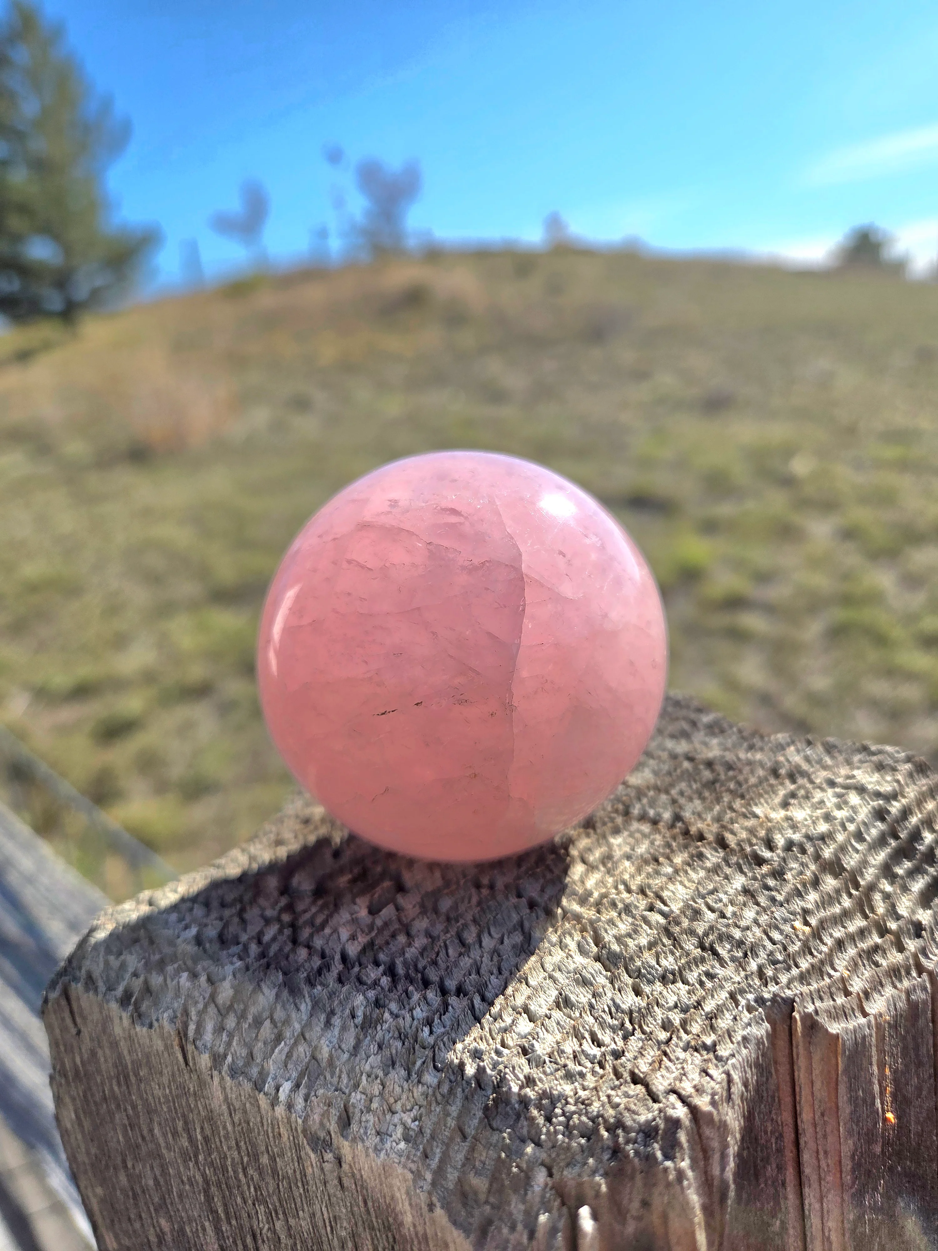 Rose Quartz Sphere - Image 14