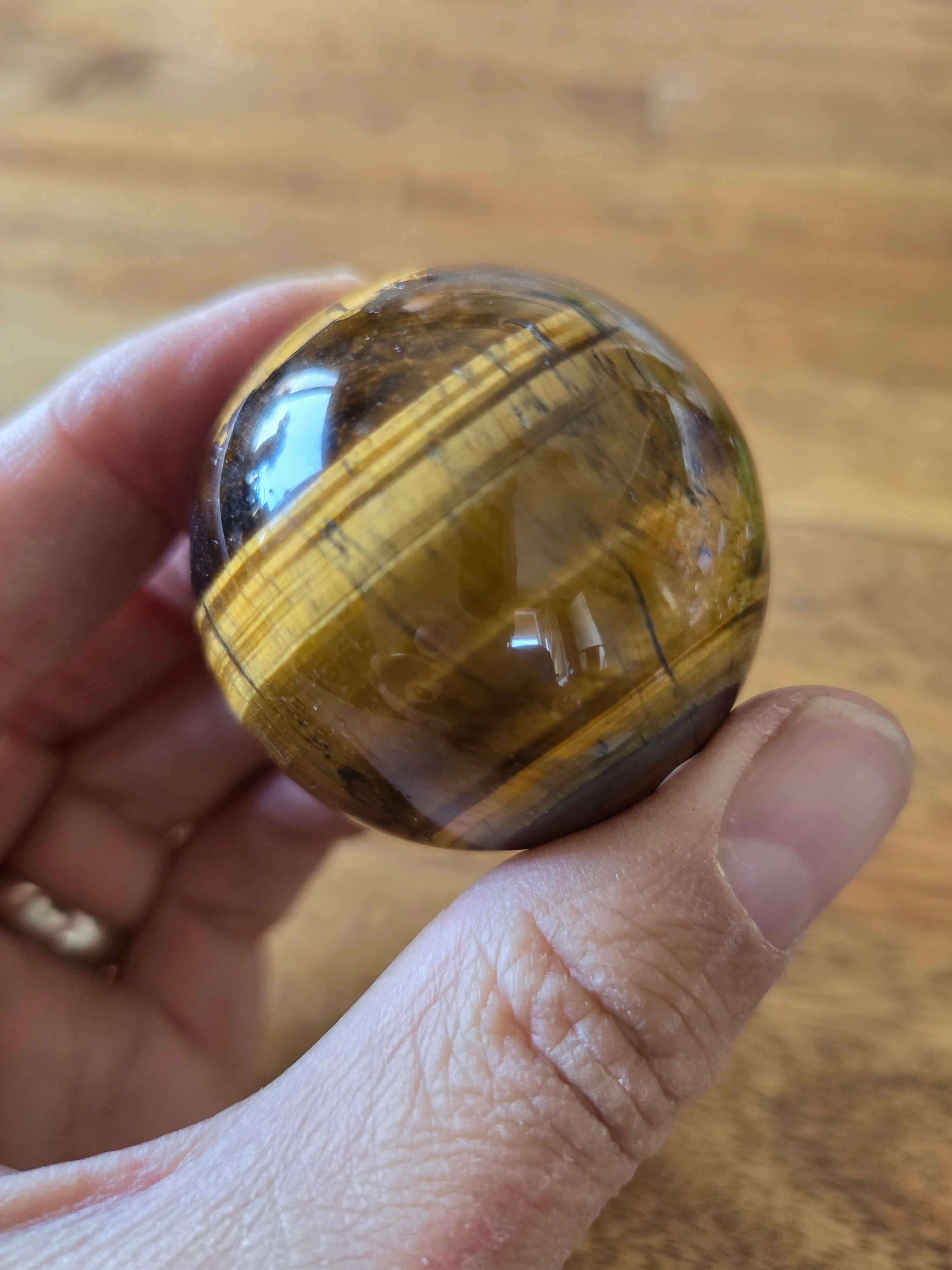 Tiger Eye Sphere - Image 2