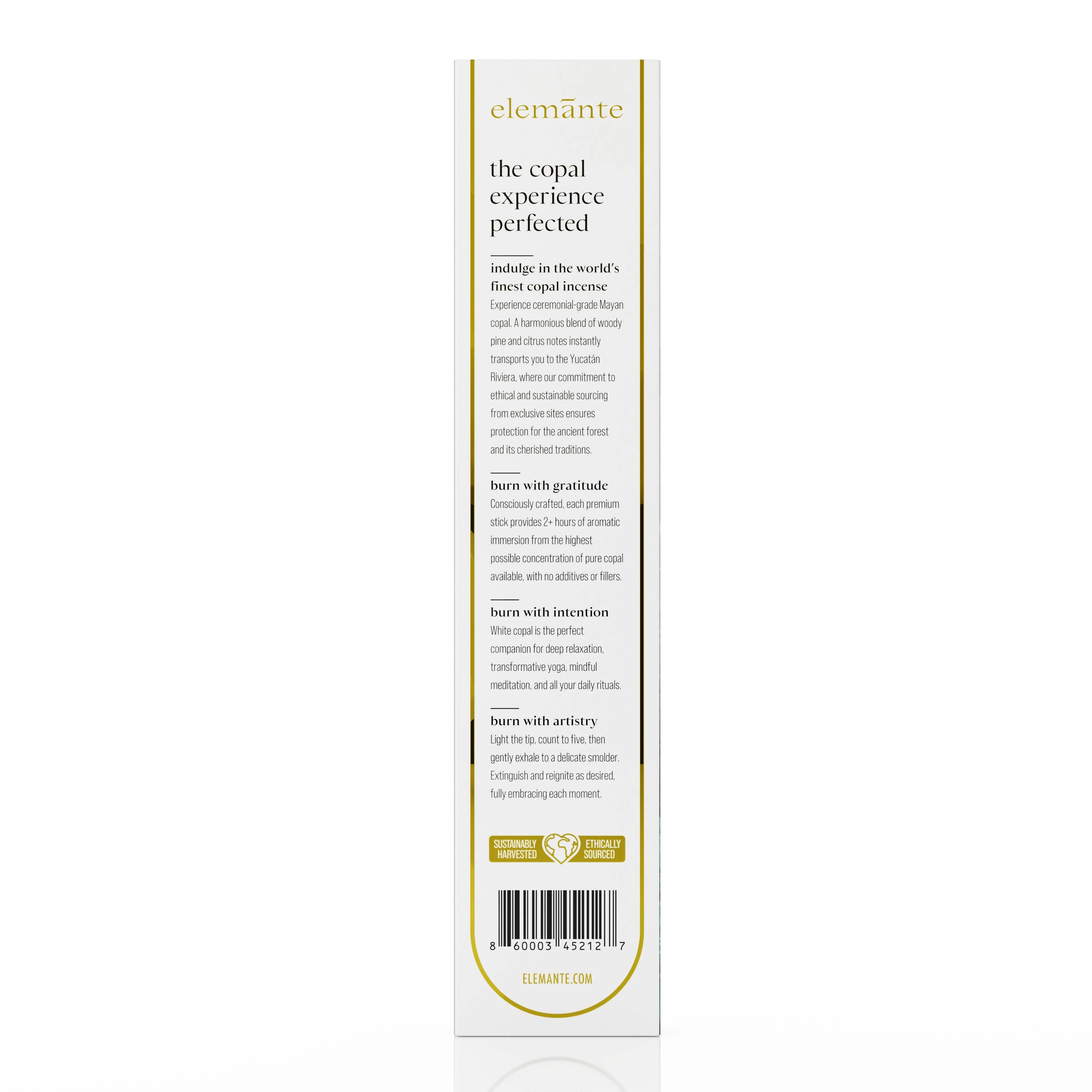 White Copal Incense Sticks (Rolled in Tulum) 20h+ burn time - Image 11
